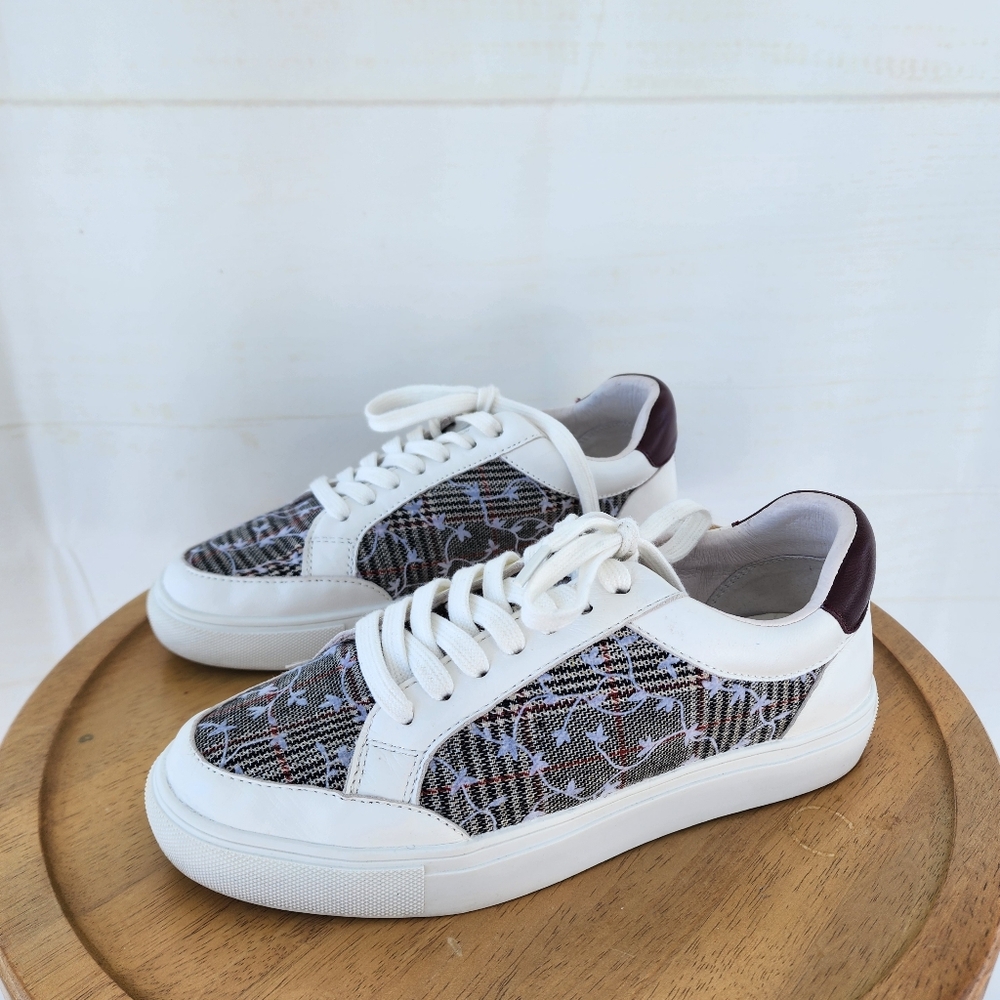 Birdies Cardinal White and Black Women's Sneakers